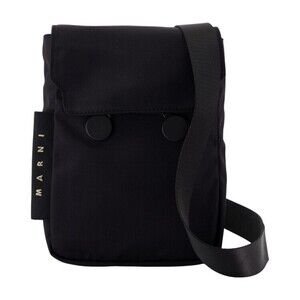 Marni Cityscape Pouch - Synthetic - Black - NWT